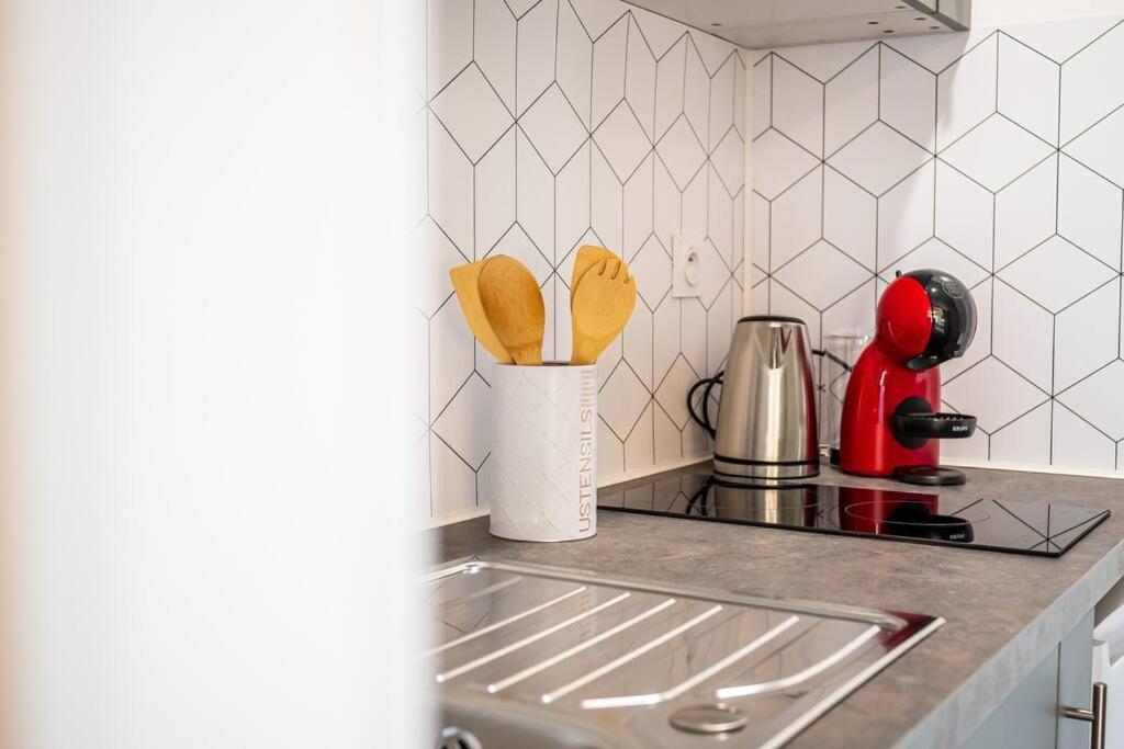 Appartamento Un Refuge Douillet Et Moderne Au Coeur D'Audincourt Esterno foto